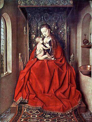 Jan Van Eyck Lucca Madonna China oil painting art